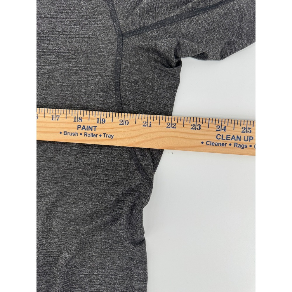 Lululemon T Shirt L Mens Gray Training‎ Workout Short Sleeve Shirt Top - Picture 7 of 10